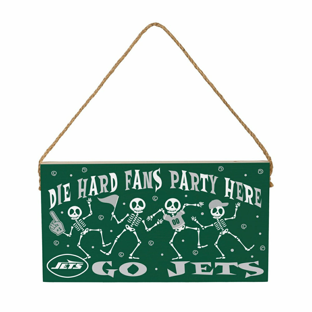 New York Jets Halloween Wood Wall Sign, 6x11