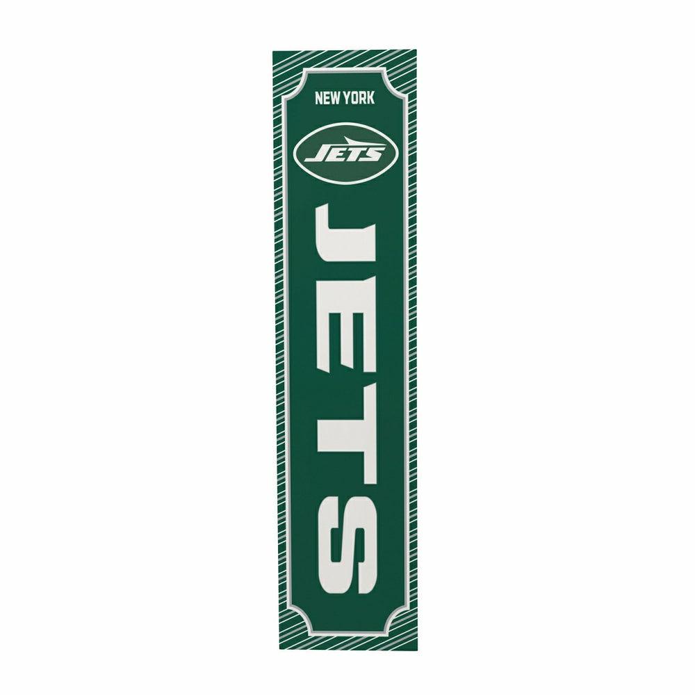 New York Jets Winter Seasonal Double Sided Large Leaner, 46"