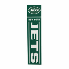 New York Jets Fall Seasonal Double Sided Large Leaner, 46"