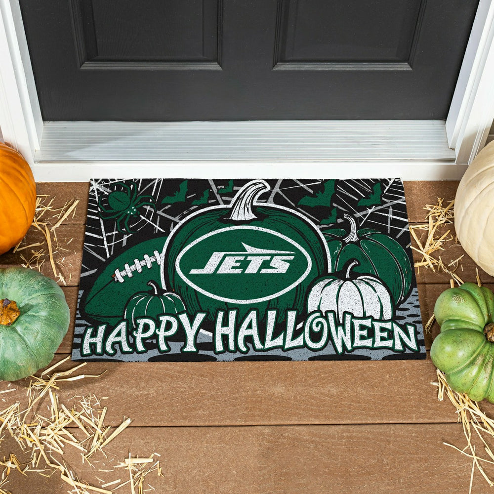 New York Jets Halloween PVC Mat, 28"x16"