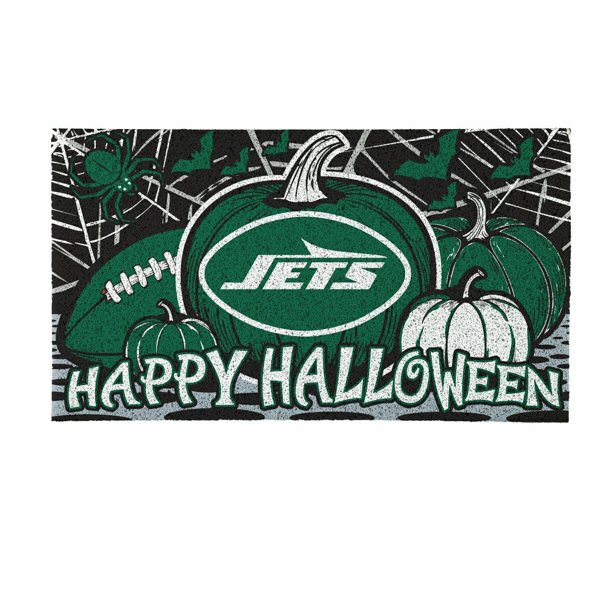 New York Jets Halloween PVC Mat, 28"x16"