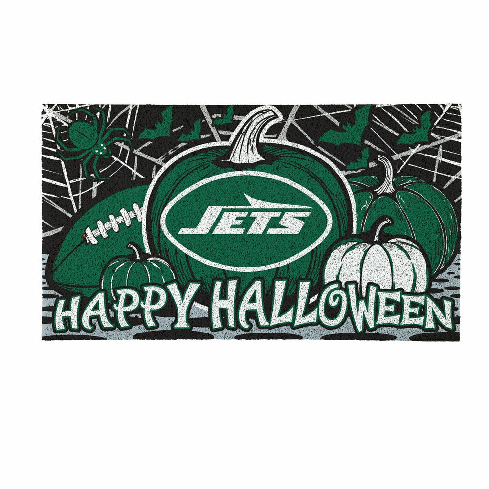New York Jets Halloween PVC Mat, 28"x16"