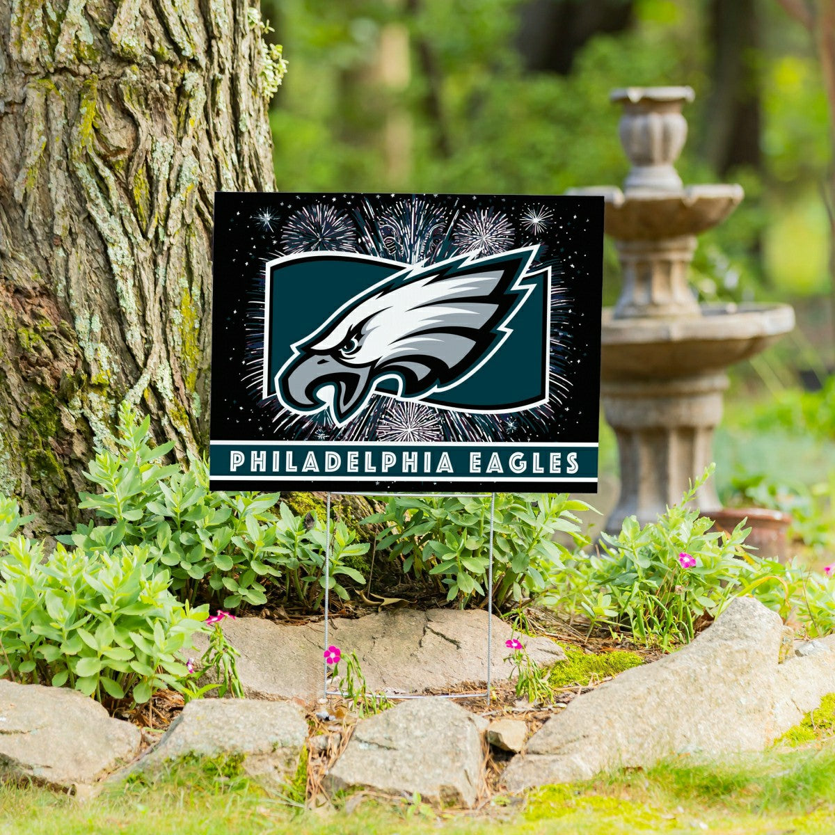 Philadelphia Eagles Yard Sign, Patriotic