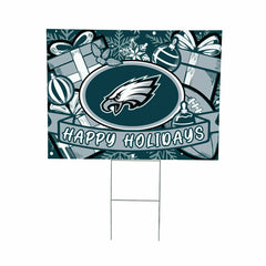 Philadelphia Eagles Yard Sign, Holiday