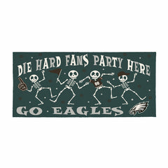 Philadelphia Eagles Flocked Coir Halloween Sassafras Switch Mat, 22"x1