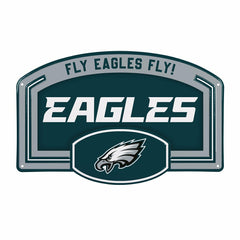 Philadelphia Eagles USA Embossed Steel Wall Sign, 11" x 17"