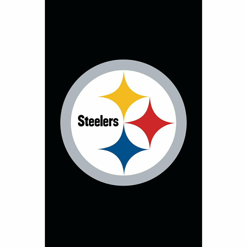 Pittsburgh Steelers Applique Garden Flag
