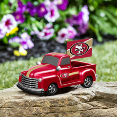 Detroit Lions Rally Truck Statue