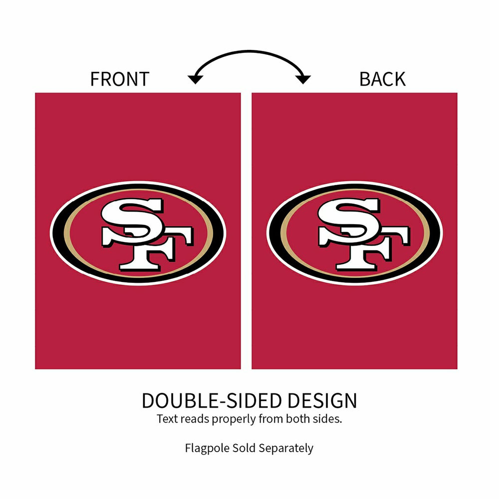 Applique Flag, Gar., San Francisco 49ers