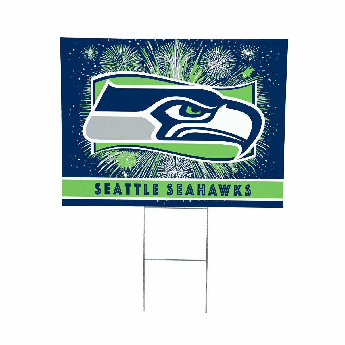 Seattle Seahawks Yard Sign, Patriotic