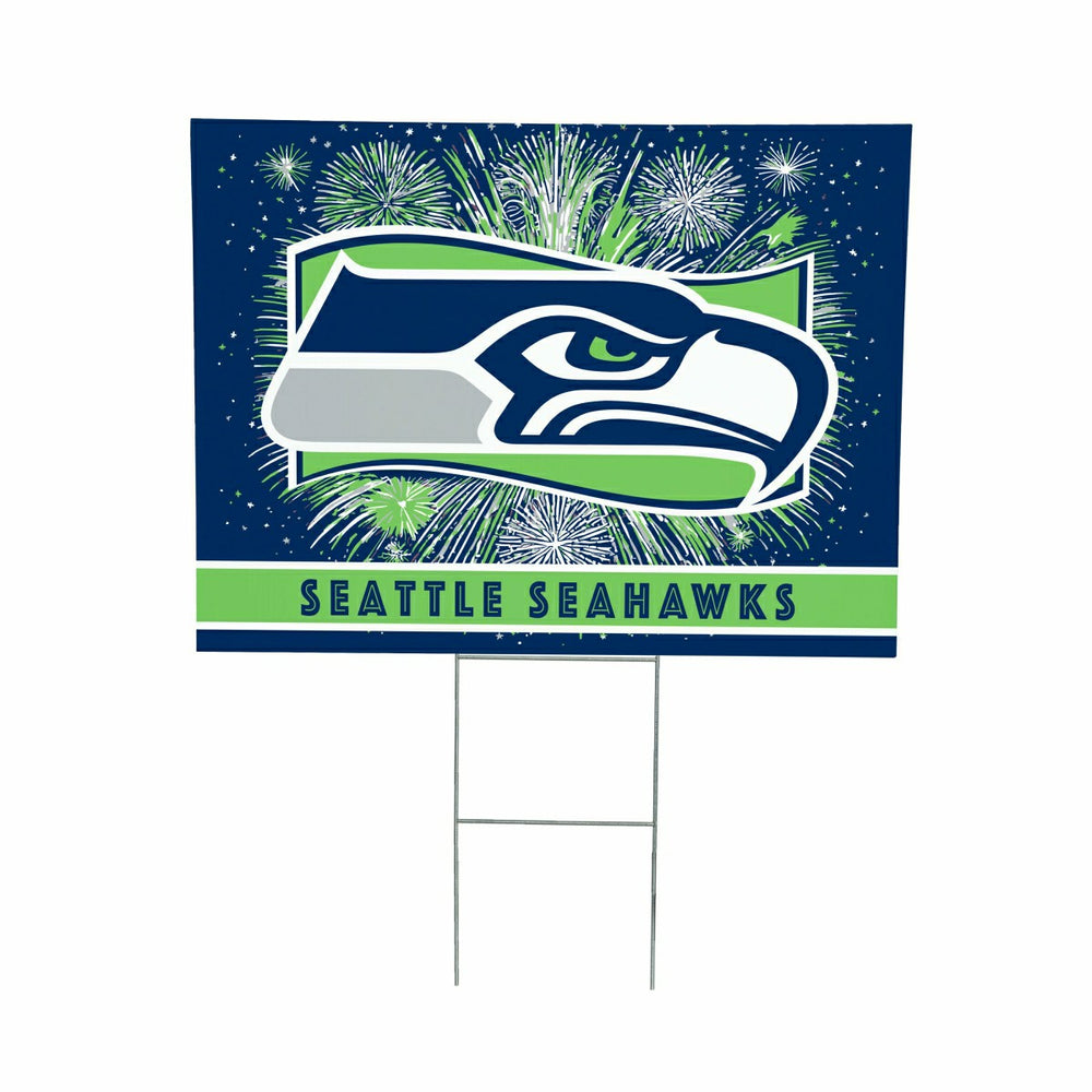 Seattle Seahawks Yard Sign, Patriotic