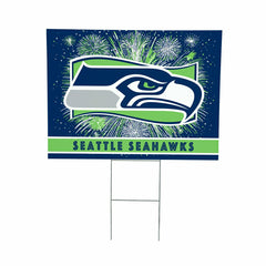 Seattle Seahawks Yard Sign, Patriotic