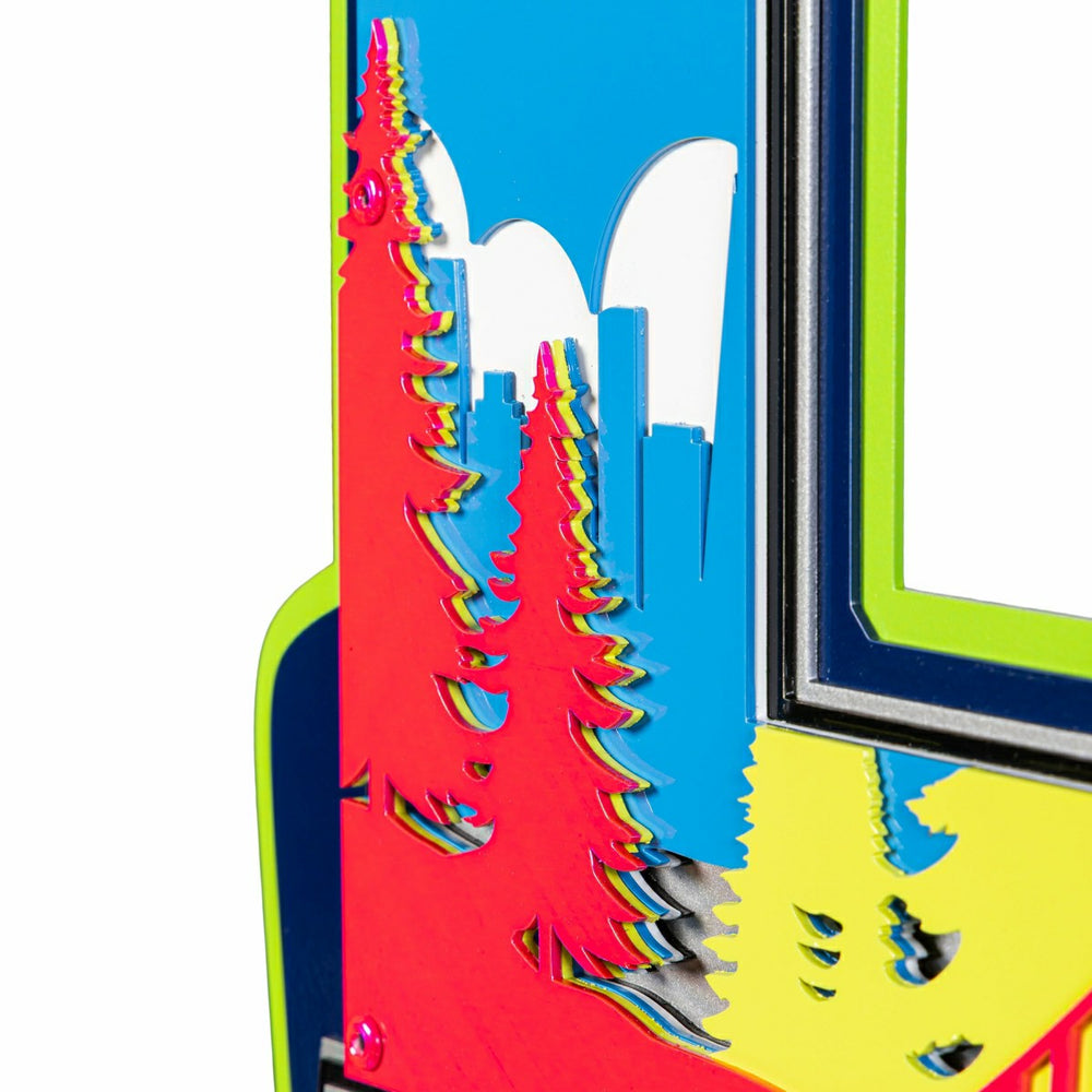 Seattle Seahawks, Super Bowl 60, Layered Metal Wall Art