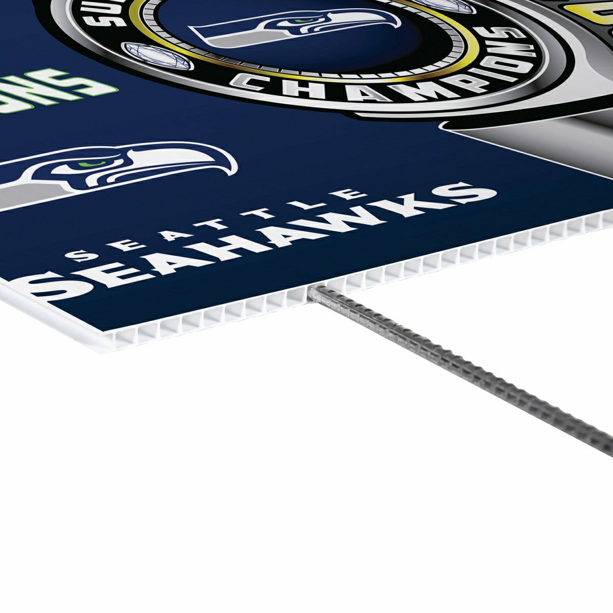 Seattle Seahawks, Super Bowl 60, Ring, Cororplast Yard Sign