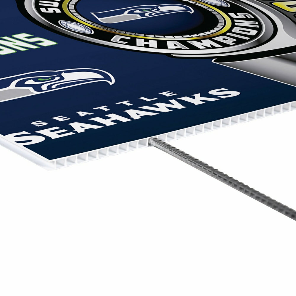 Seattle Seahawks, Super Bowl 60, Ring, Cororplast Yard Sign