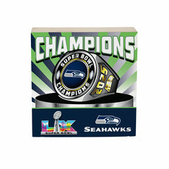 Seattle Seahawks, Super Bowl 60, Ring, Block, 6x6
