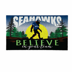 Seattle Seahawks Bigfoot PVC Mat, 28"x16"