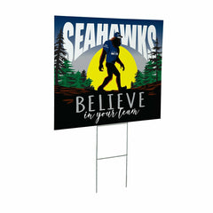Seattle Seahawks Yard Sign, Bigfoot