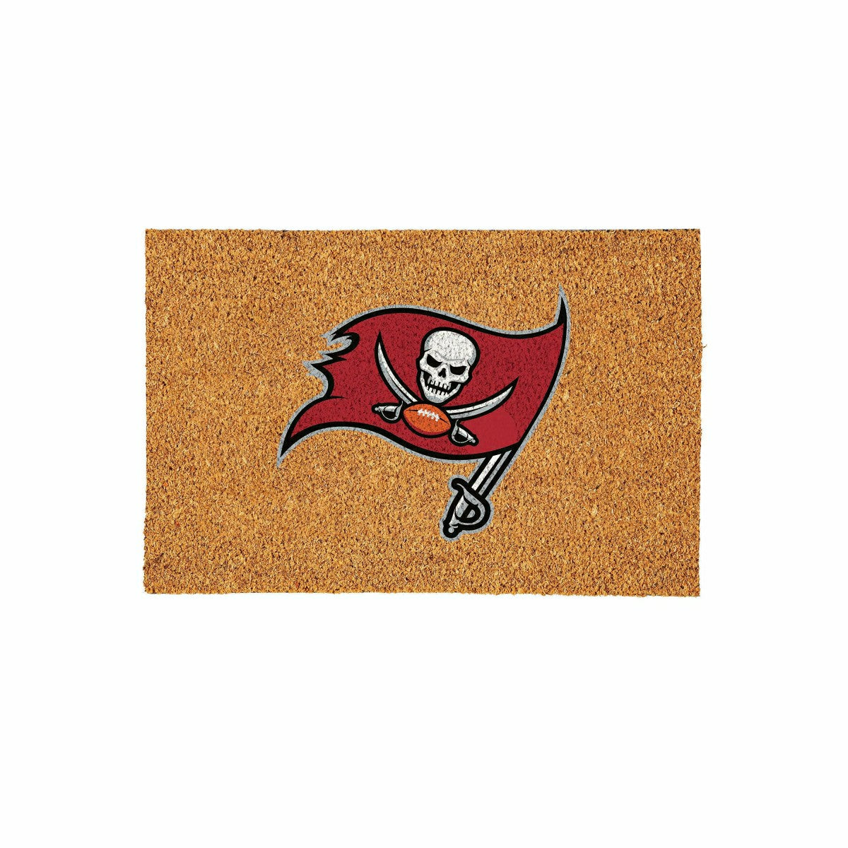 Tampa Bay Buccaneers Large Full Color Coir Mat, 36"x24"