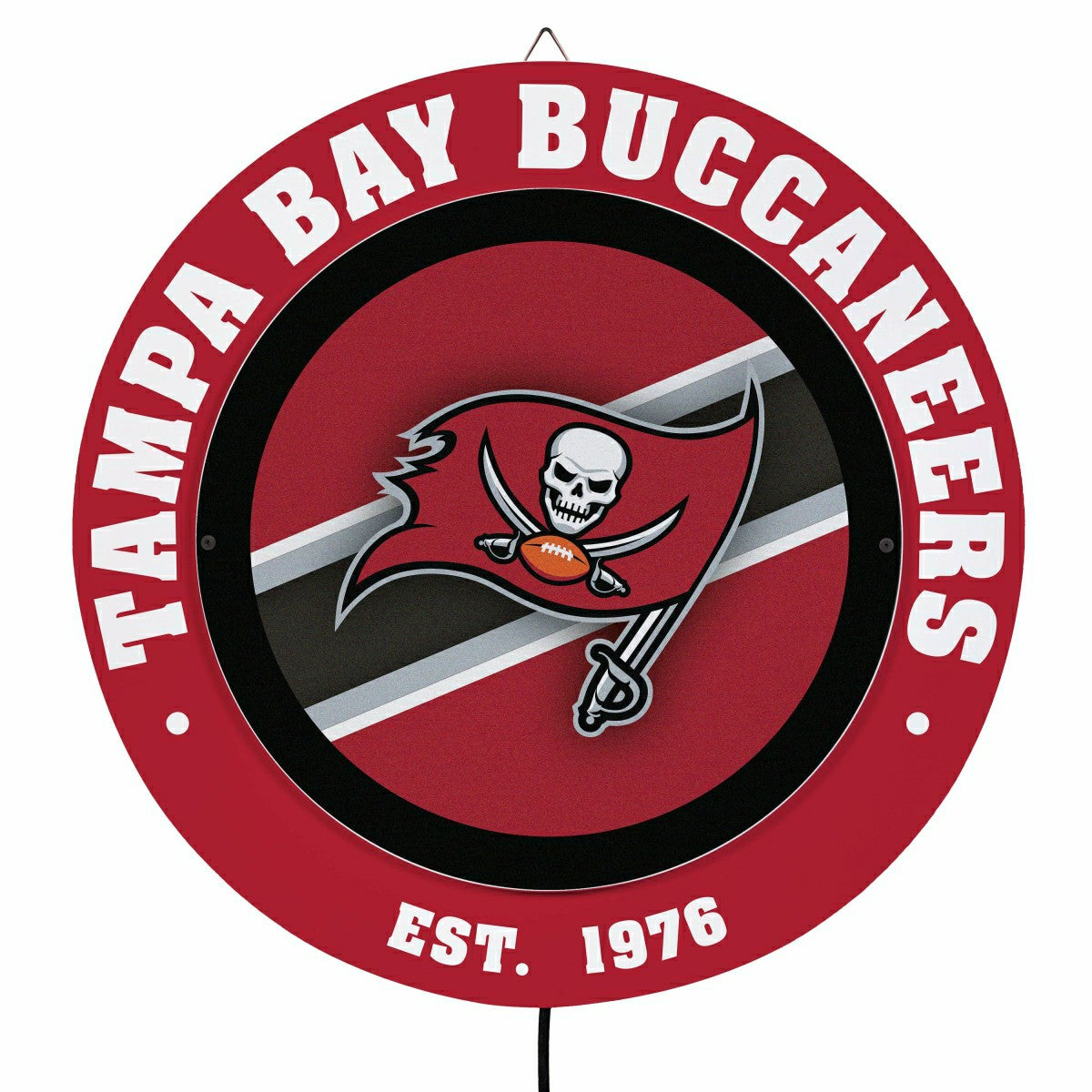 Tampa Bay Buccaneers, Metal Lite, Round