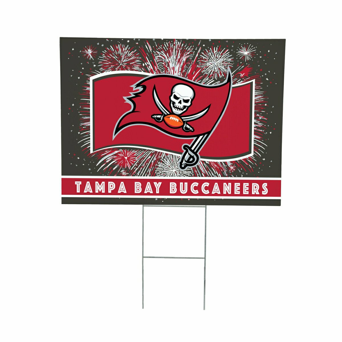 Tampa Bay Buccaneers Yard Sign, Patriotic