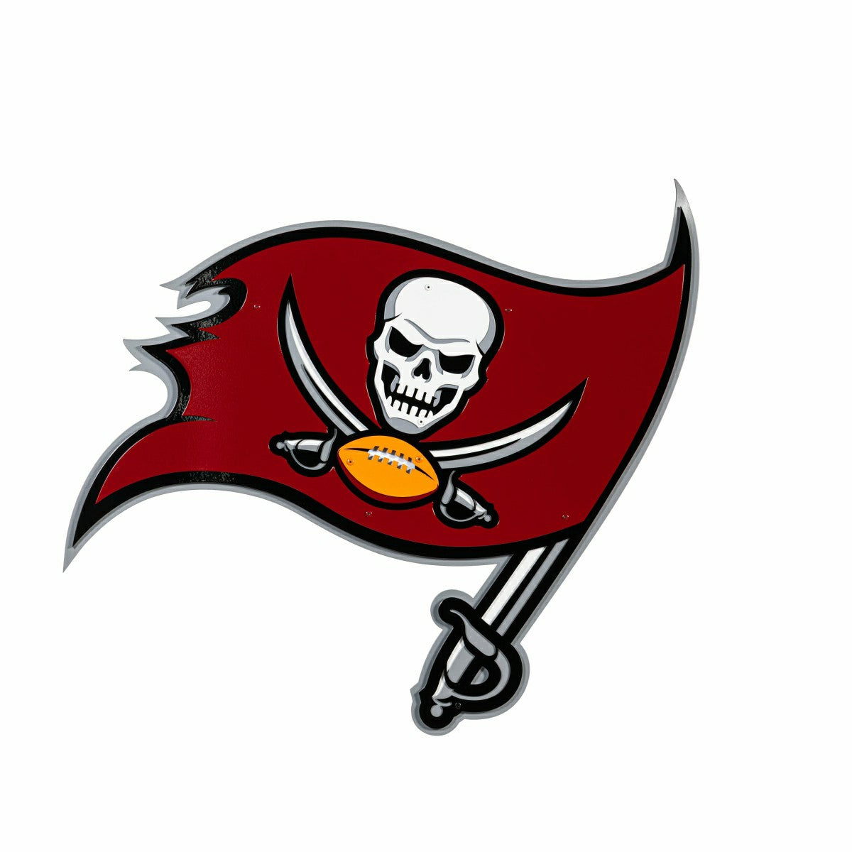 Tampa Bay Buccaneers Premier Metal Wall Art