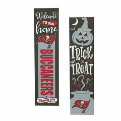 47" Double Sided Leaner, Tampa Bay Buccaneers, Halloween