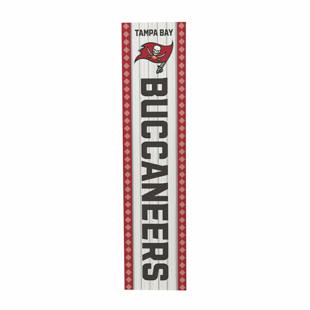 47" Double Sided Leaner, Tampa Bay Buccaneers, Christmas
