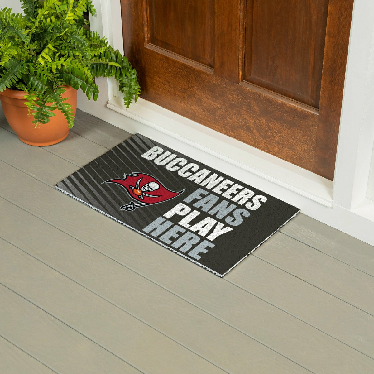 Tampa Bay Buccaneers Fan Mat, 28"x16"