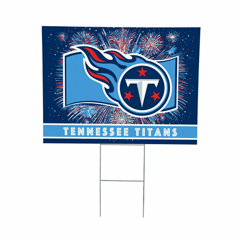Tennessee Titans Yard Sign, Patriotic