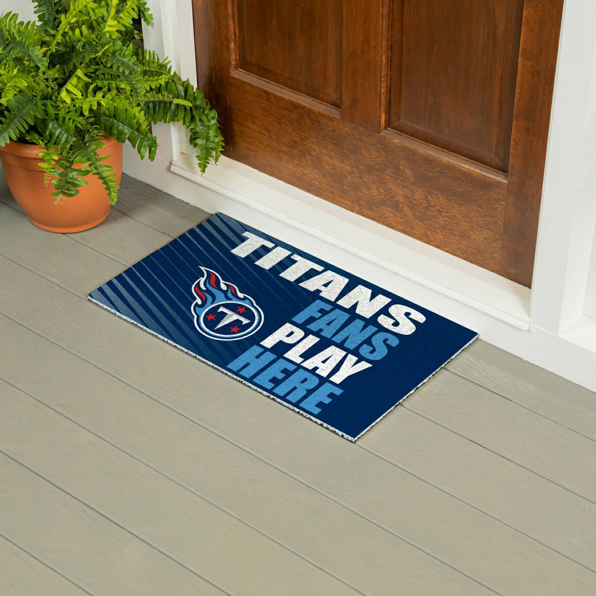 Tennessee Titans Fan Mat, 28"x16"