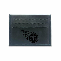Front Pocket Wallet w/ RFID Blocking, Tennessee Titans, Black