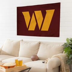 Washington Commanders Single Sided Flag w/ 2 Grommets, 3'x5'