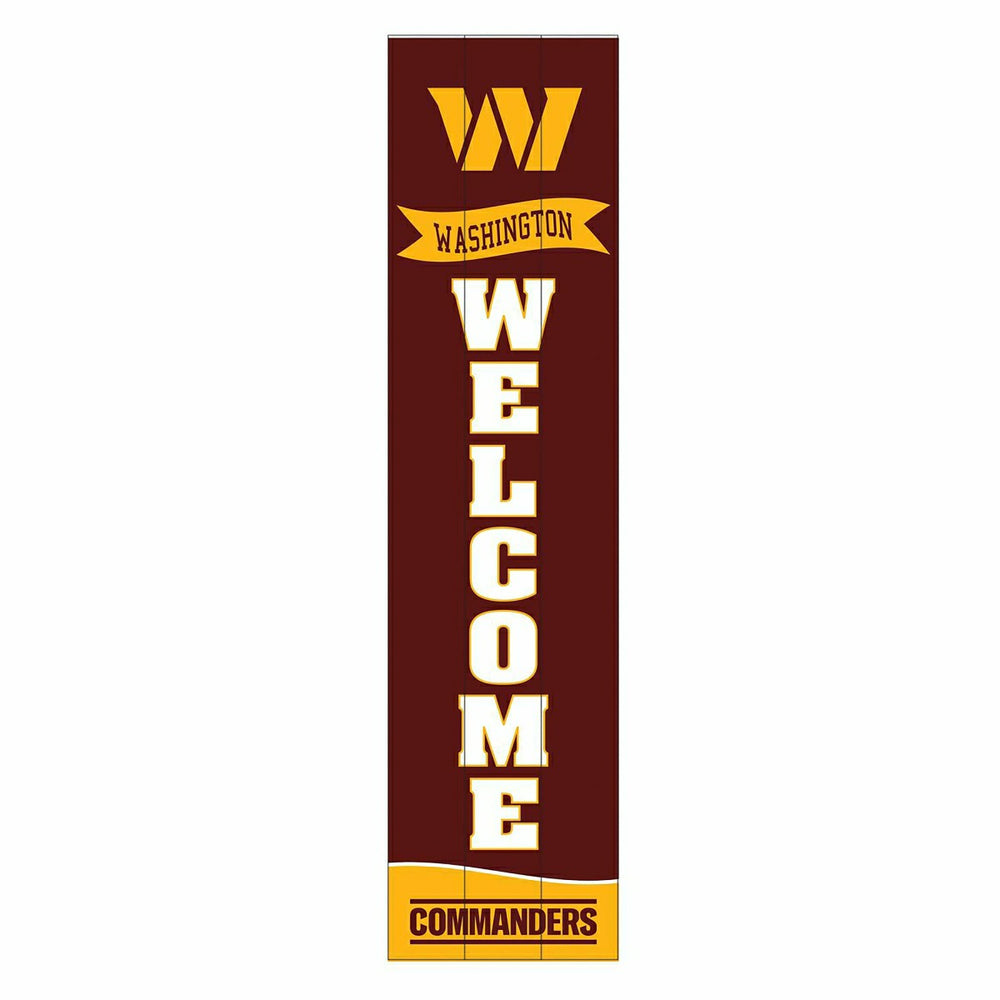 Washington Commanders Large Single Sided Leaner, 46"