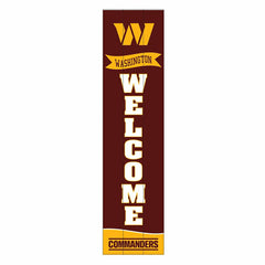Washington Commanders Large Single Sided Leaner, 46"
