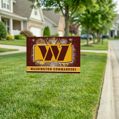 Washington Commanders Yard Sign, Patriotic