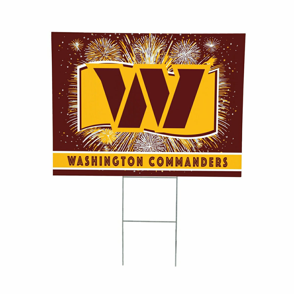 Washington Commanders Yard Sign, Patriotic