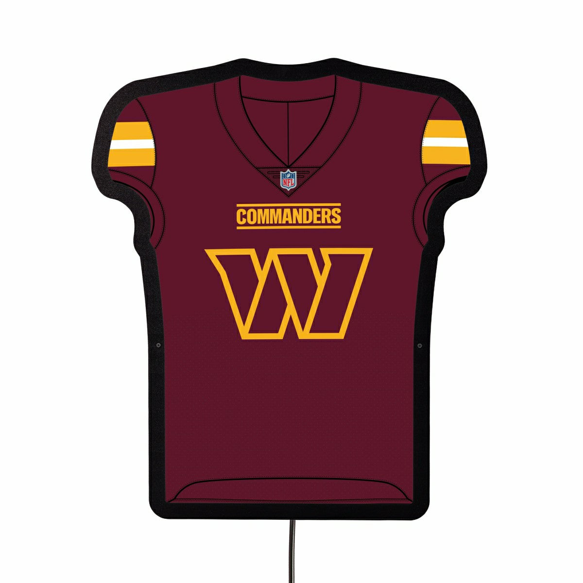 Washington Commanders NFL Football Jersey Edgelite LED Decor