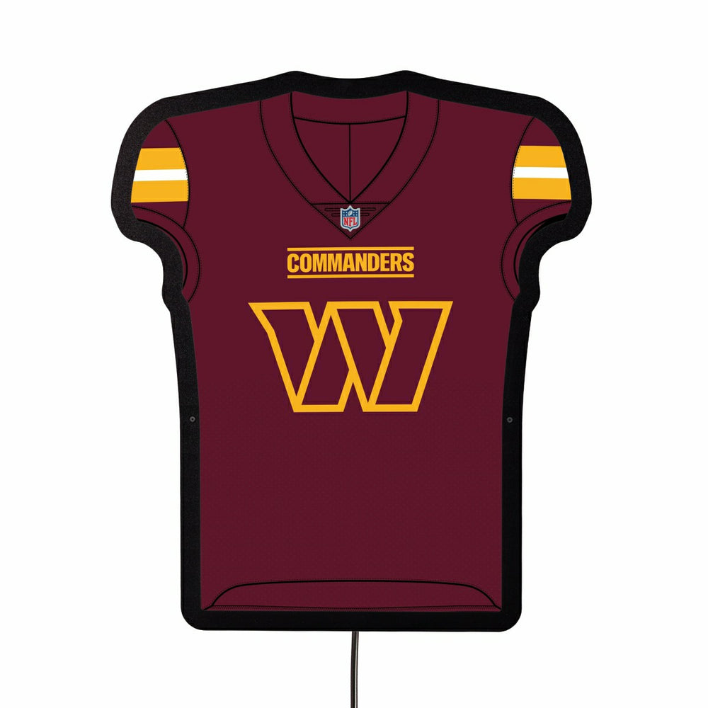 Washington Commanders NFL Football Jersey Edgelite LED Decor