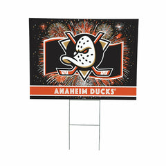 Anaheim Ducks Yard Sign, Patriotic