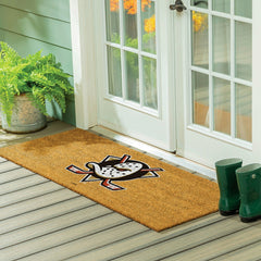Anaheim Ducks Extra Large Full Color Coir Mat, 60"x24"