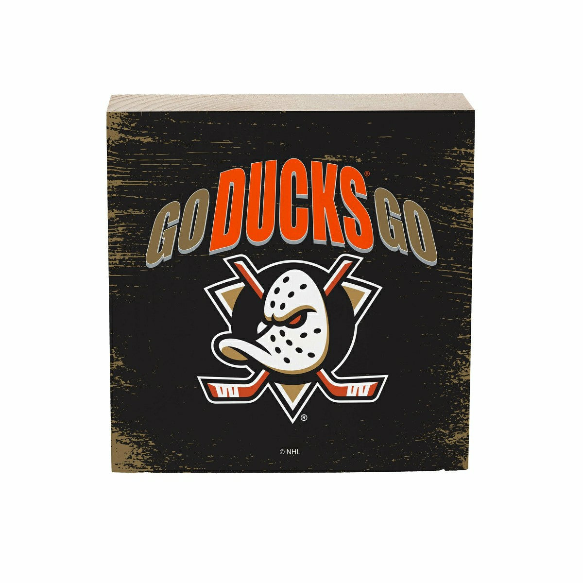 Anaheim Ducks Plock, Down Home Fans, 6x6