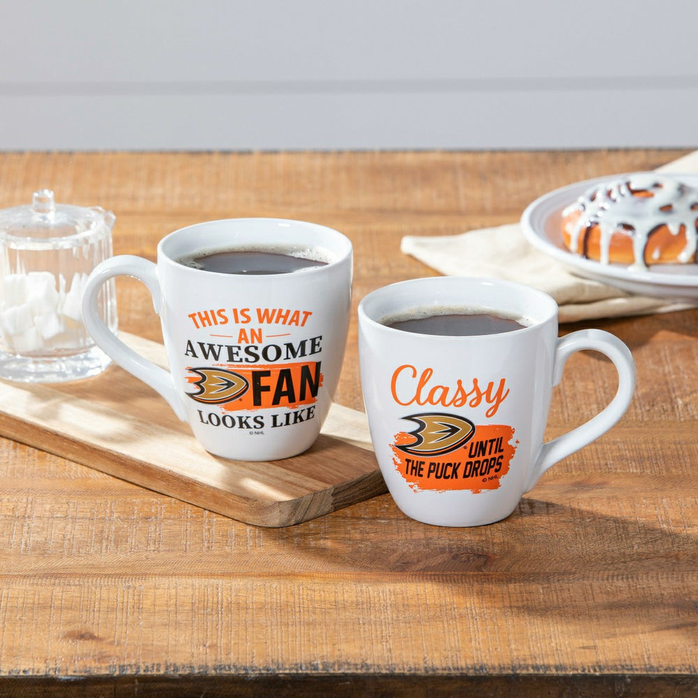 Ceramic Cup o' Java 17oz Gift Set, Anaheim Ducks