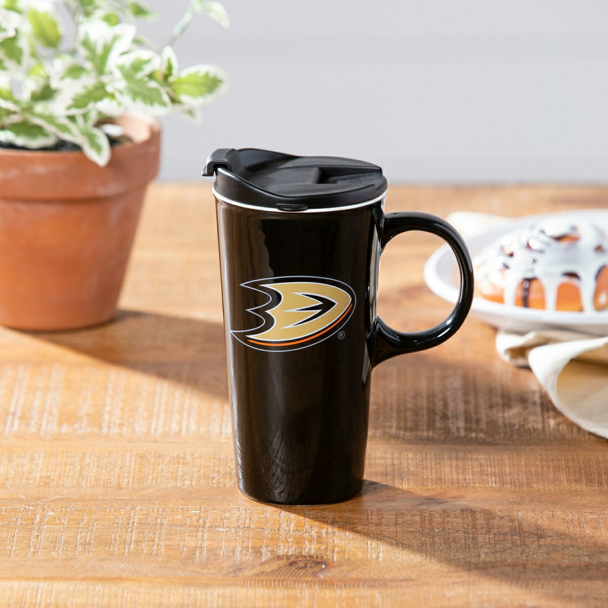 Boxed Travel Latte Cup, Anaheim Ducks