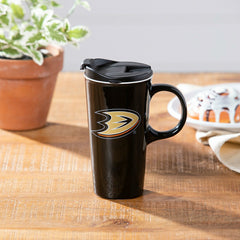 Boxed Travel Latte Cup, Anaheim Ducks