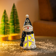 Boston Bruins Snowman LED Statuary, 8"