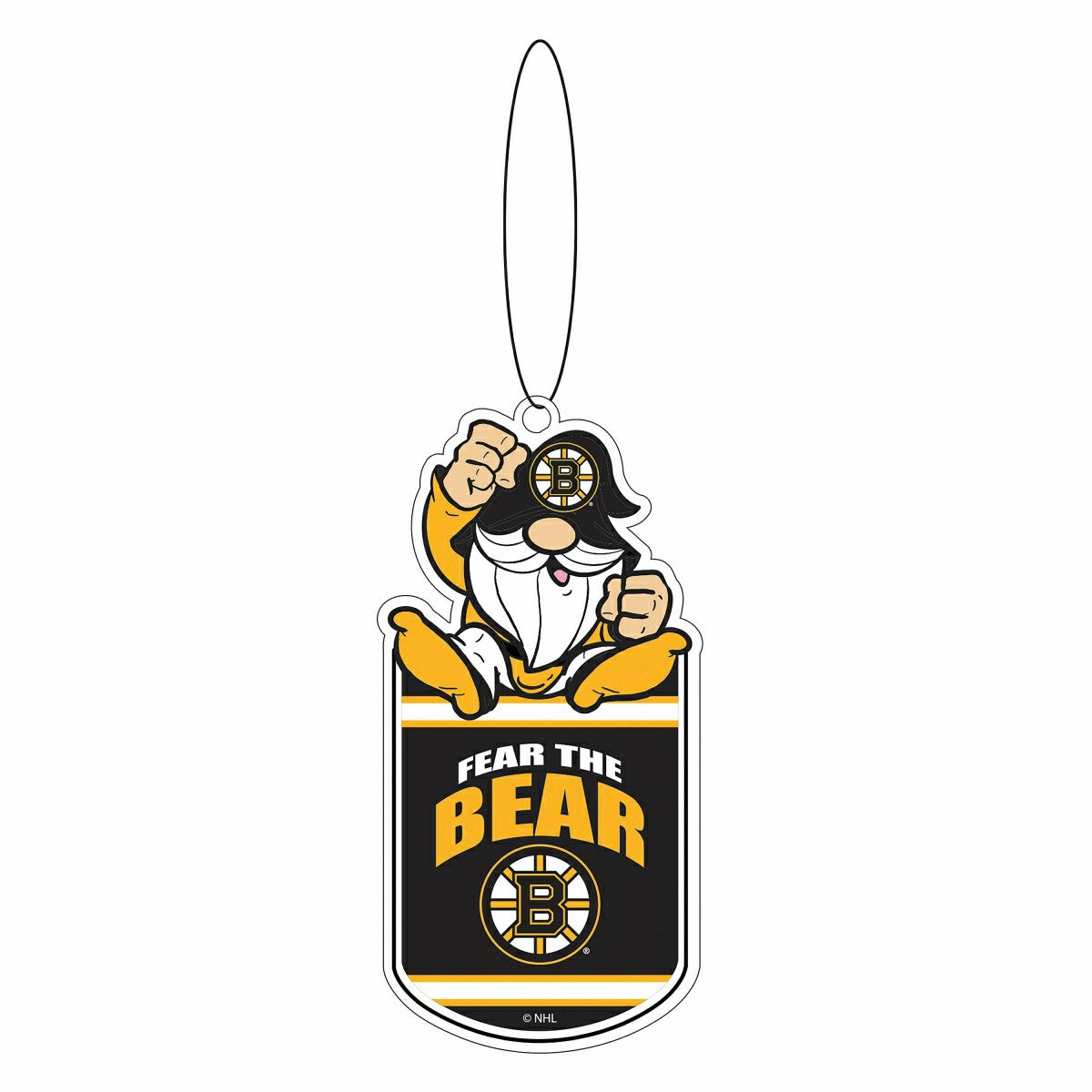 Boston Bruins Gift Tag Ornament, Gnome Fan