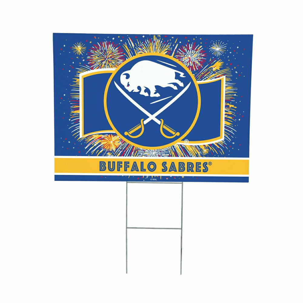 Buffalo Sabres Yard Sign, Patriotic