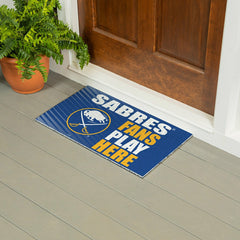 Buffalo Sabres Fan Mat, 28"x16"