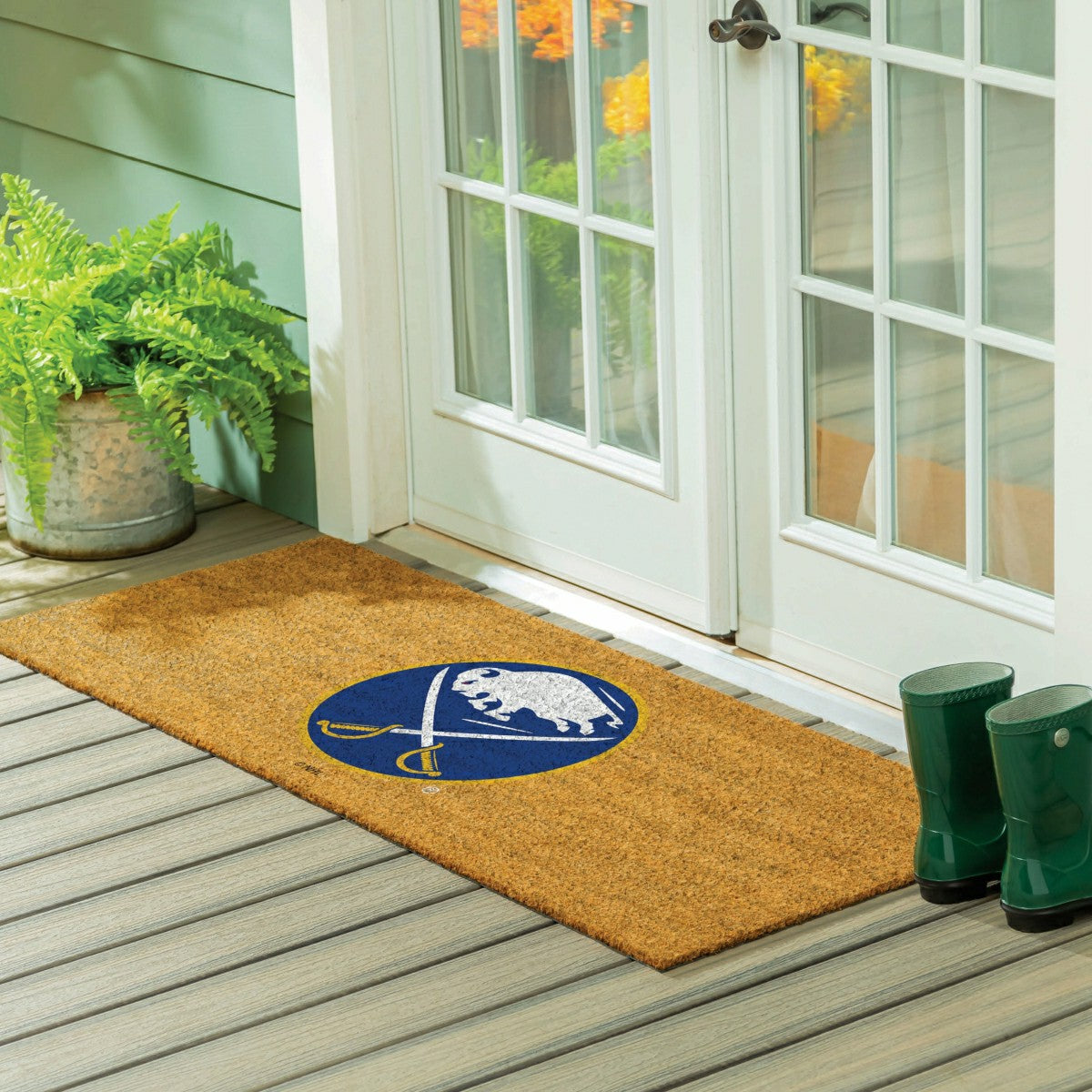 Buffalo Sabres Extra Large Full Color Coir Mat, 60"x24"